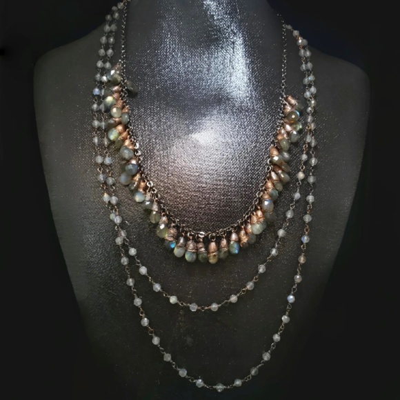 Labradorite bib statement strand - Picture 4 of 4